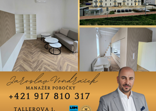 Predaj 1 a 2 izbové byty, s parkovaním, pivnicou, balkónom...